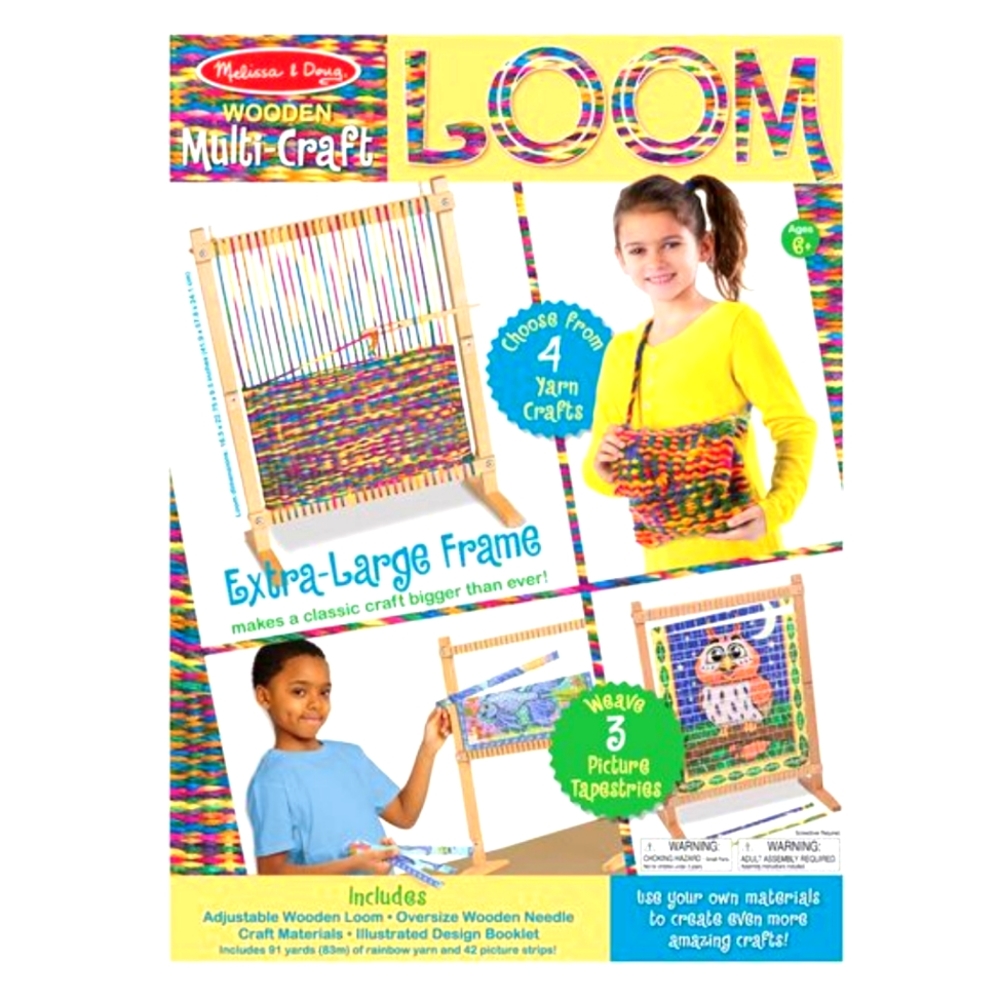 Melissa and Doug weaving loom